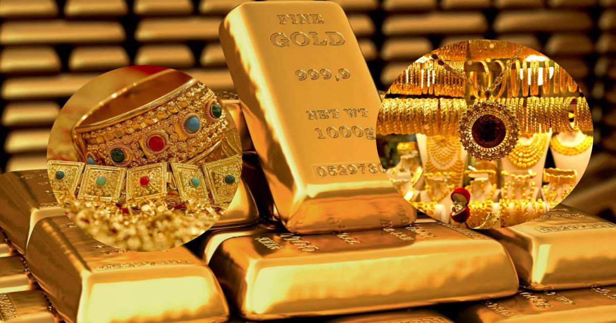 Gold Silver Rate दिवाळीत सोनं खरेदी करणाऱ्यांसाठी खुशखबर सोनं झालं स्वस्त पटापट तपासा आजचे 9177