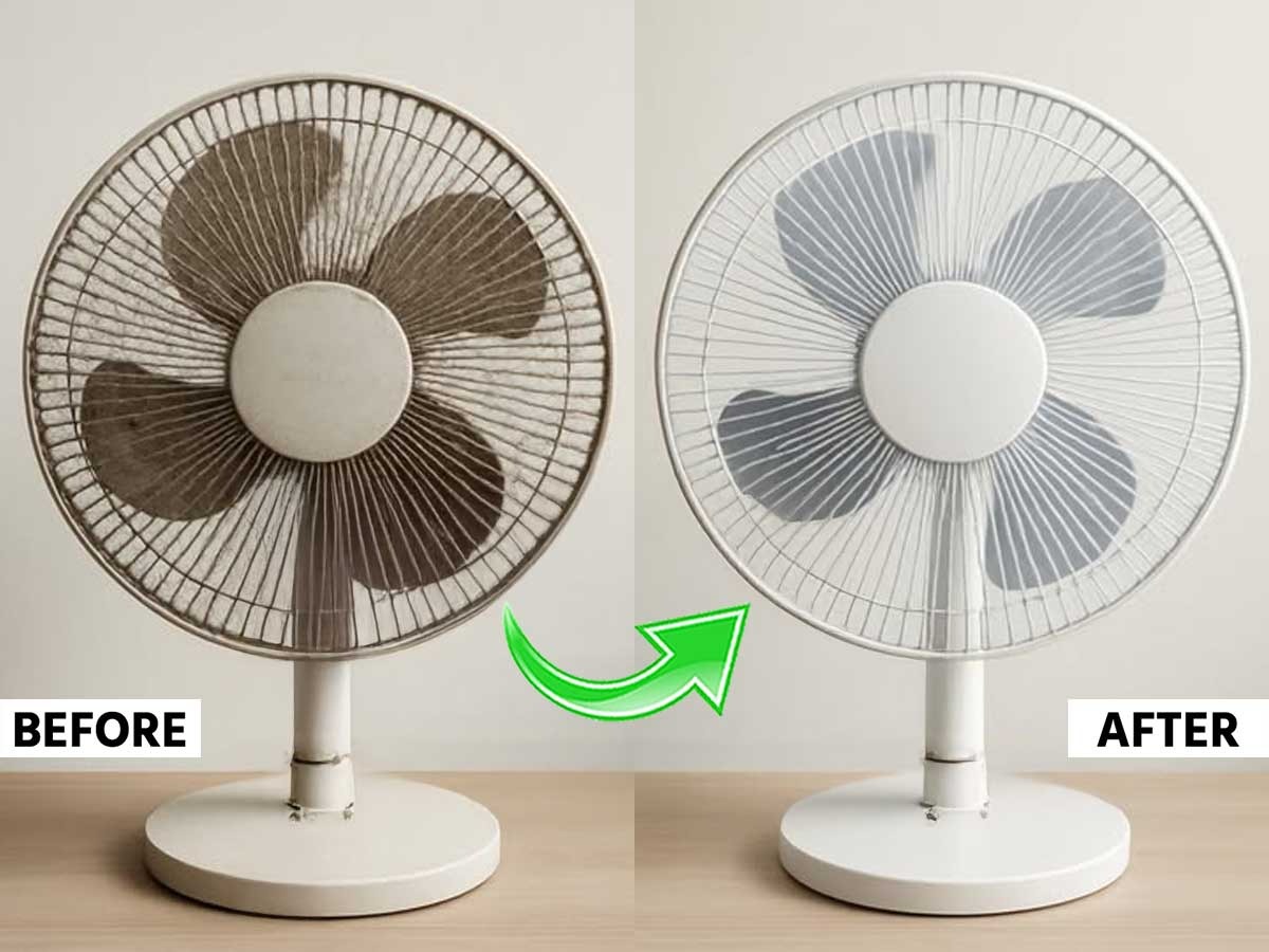 How to Clean Table Fan, Home Hacks To Clean Table Fan