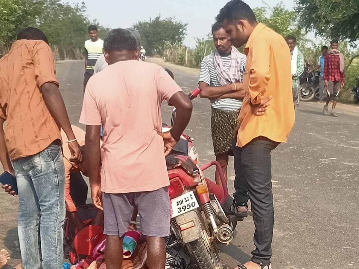 अज्ञात वाहनाच्या धडकेत दुचाकीस्वार ठार पहाटे ३ वाजता घडली घटना Marathi News Bike Rider 3816