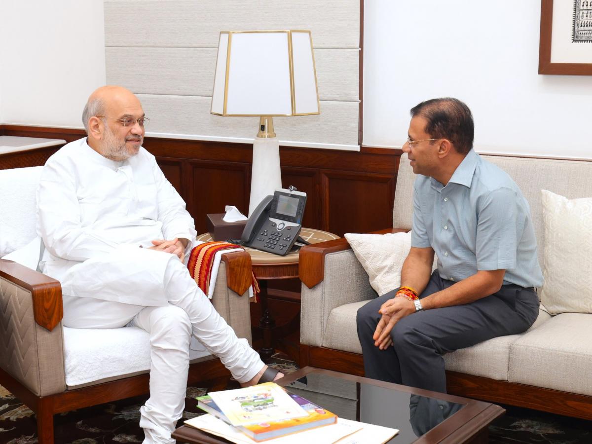 अमित शाहंसोबत मंत्री विश्वजीत राणेंची चर्चा; दिल्लीत गाठीभेटी जोरात Goa ...