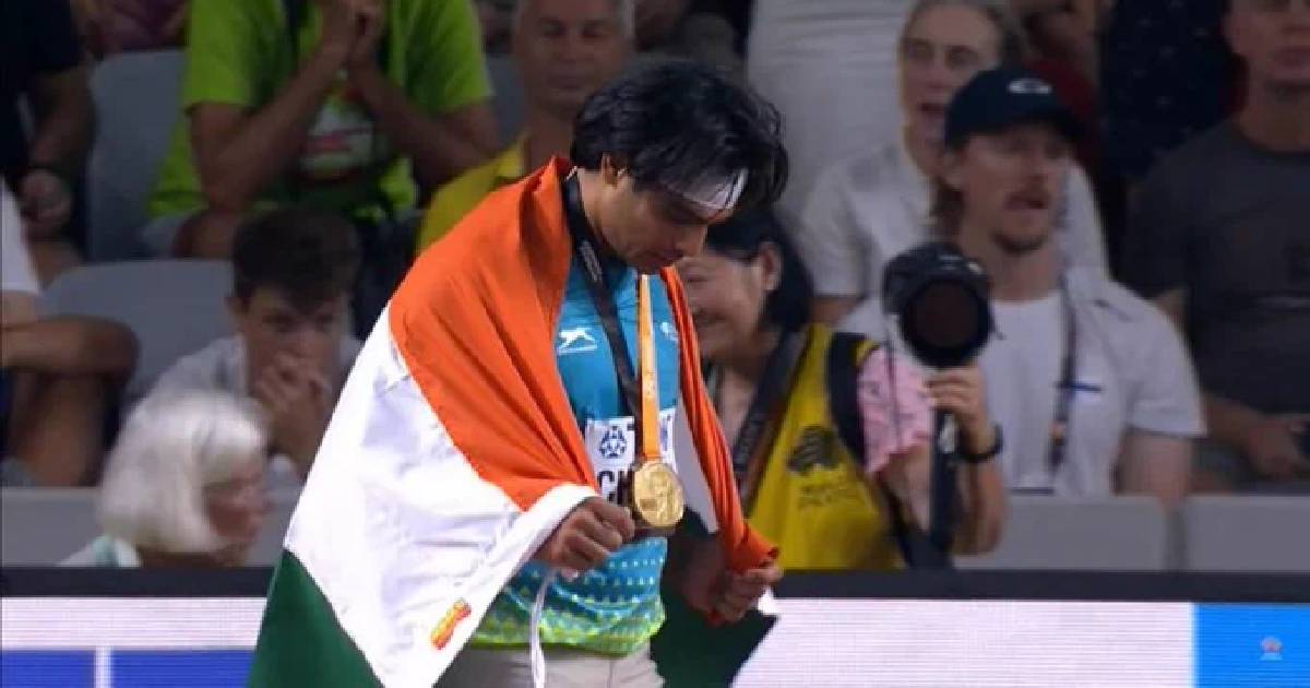 हे पदक भारतीयांना समर्पित! Neeraj Chopra ने आधी जग जिंकले अन् नंतर मनं ...