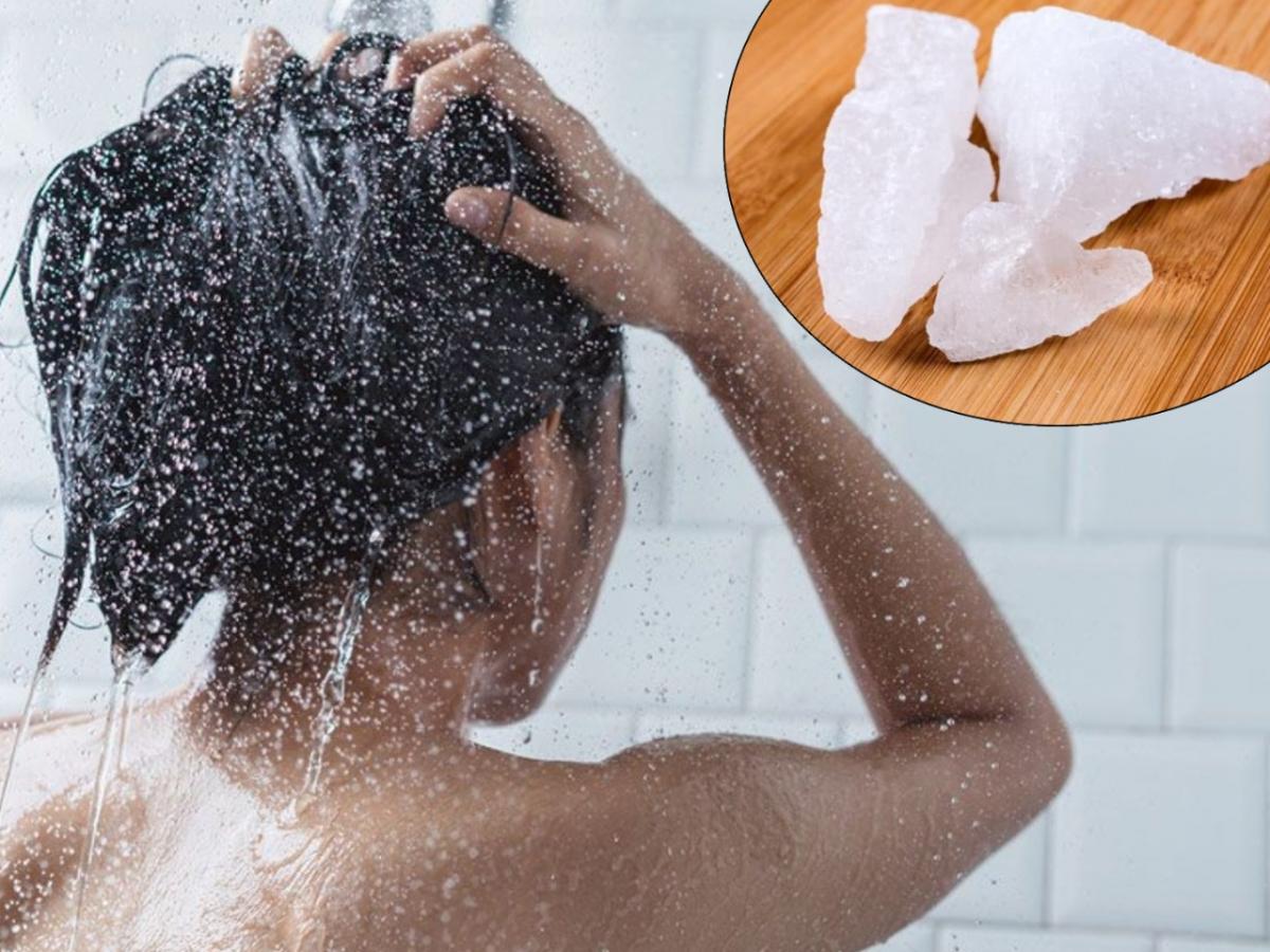 Alum Benefits २ रूपयांची तुरटी पाण्यात घालून आंघोळ केल्यानं मिळतात ७