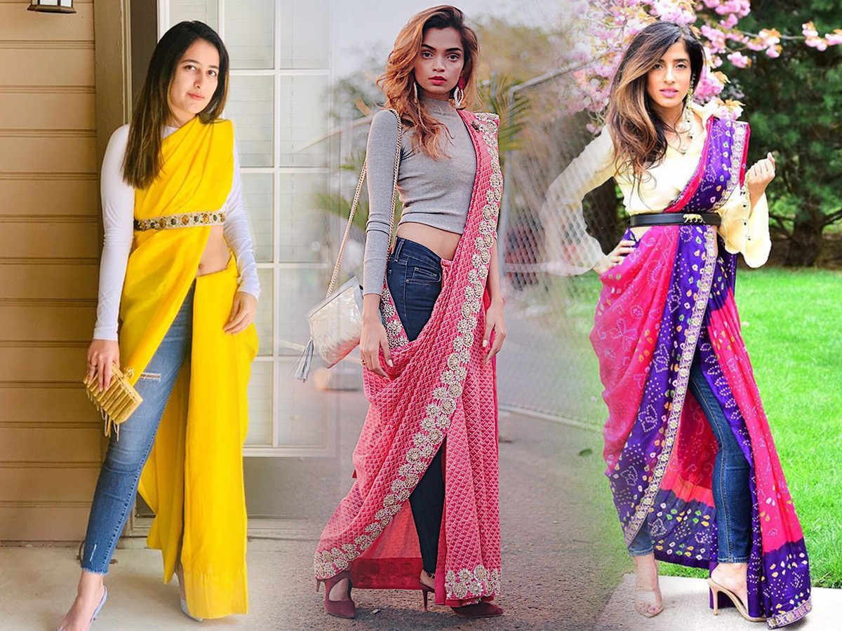 Meet Dolly Jain, Who'll Help You Drape A Saree In Several Offbeat Styles!