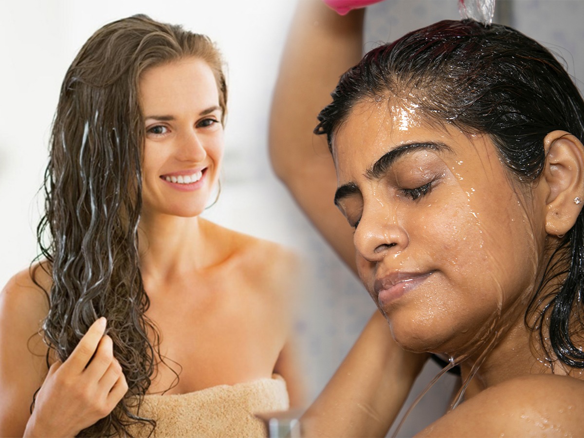 Hair care tips कंडिशनर केसांना नेमकं कसं आणि किती लावावं? कमी जास्त
