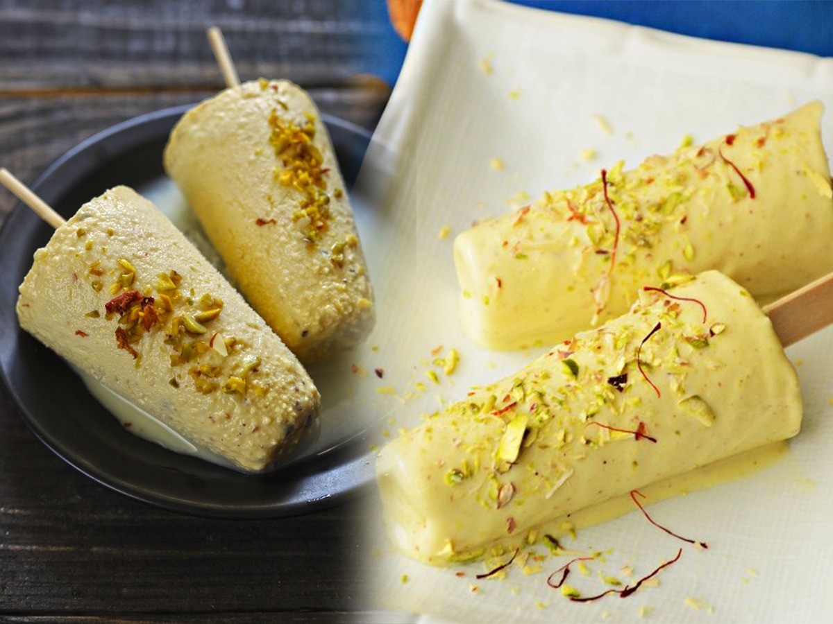 Kesar Pista Kulfi Recipe खूप उकडतंय, थंड खावंस वाटतंय? घरीच करा
