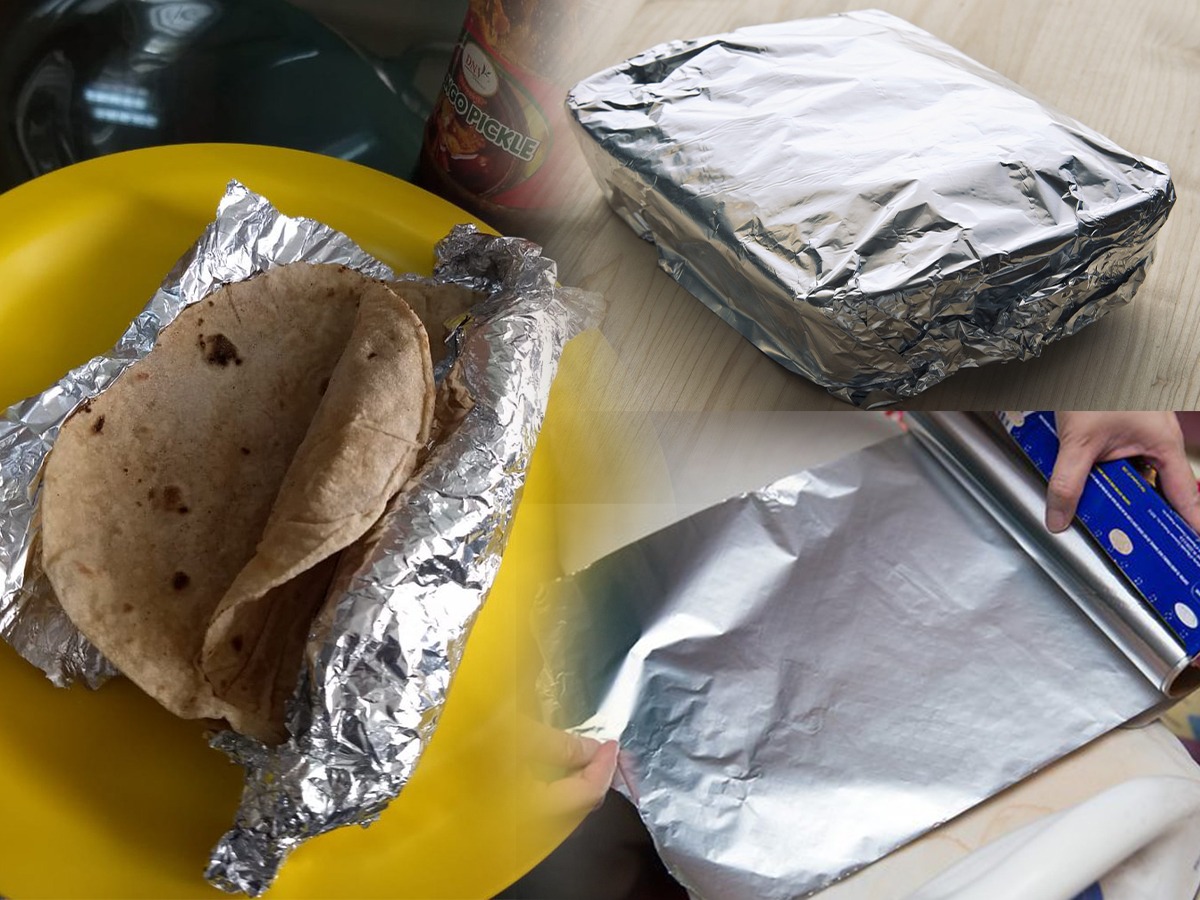 Kitchen Hacks एकदा वापरून फॉईल पेपर फेकून देता? थांबा, या कामांसाठी फॉईल पेपरचा वारंवार करता