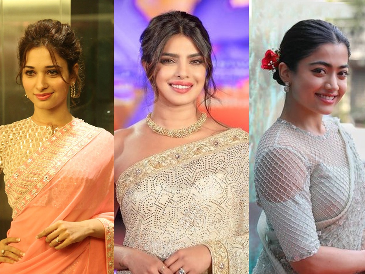 Hairstyles for saree (wedding function or party): From Messy Buns to Open  Hair, Long and Short Styles, Ambada, and Paithani Saree Hairstyles –  News9Live
