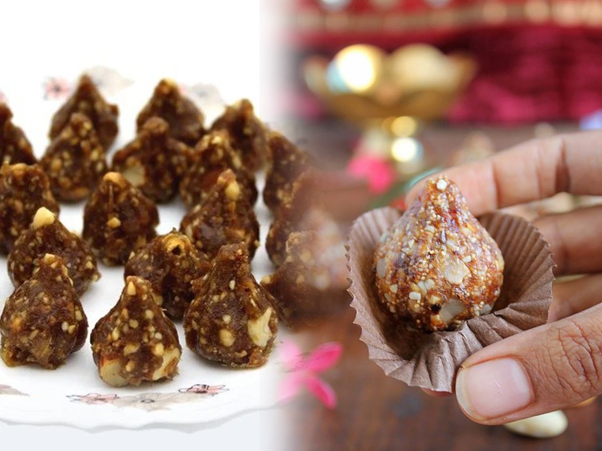 बाप्पासाठी खास नैवेद्य, सुकामेवाखजूराचे मोदक, पौष्टिक मोदक करण्याची