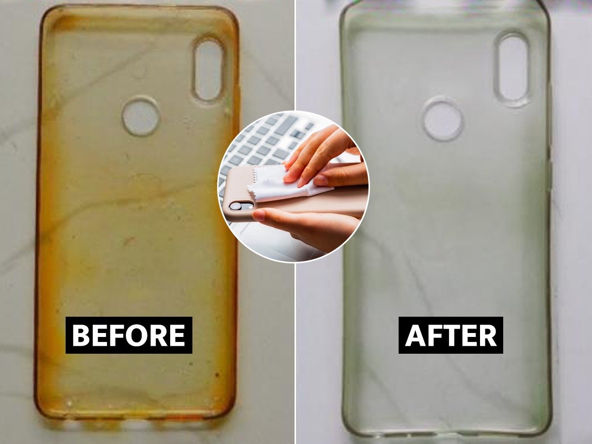 How to deals clean phone cover