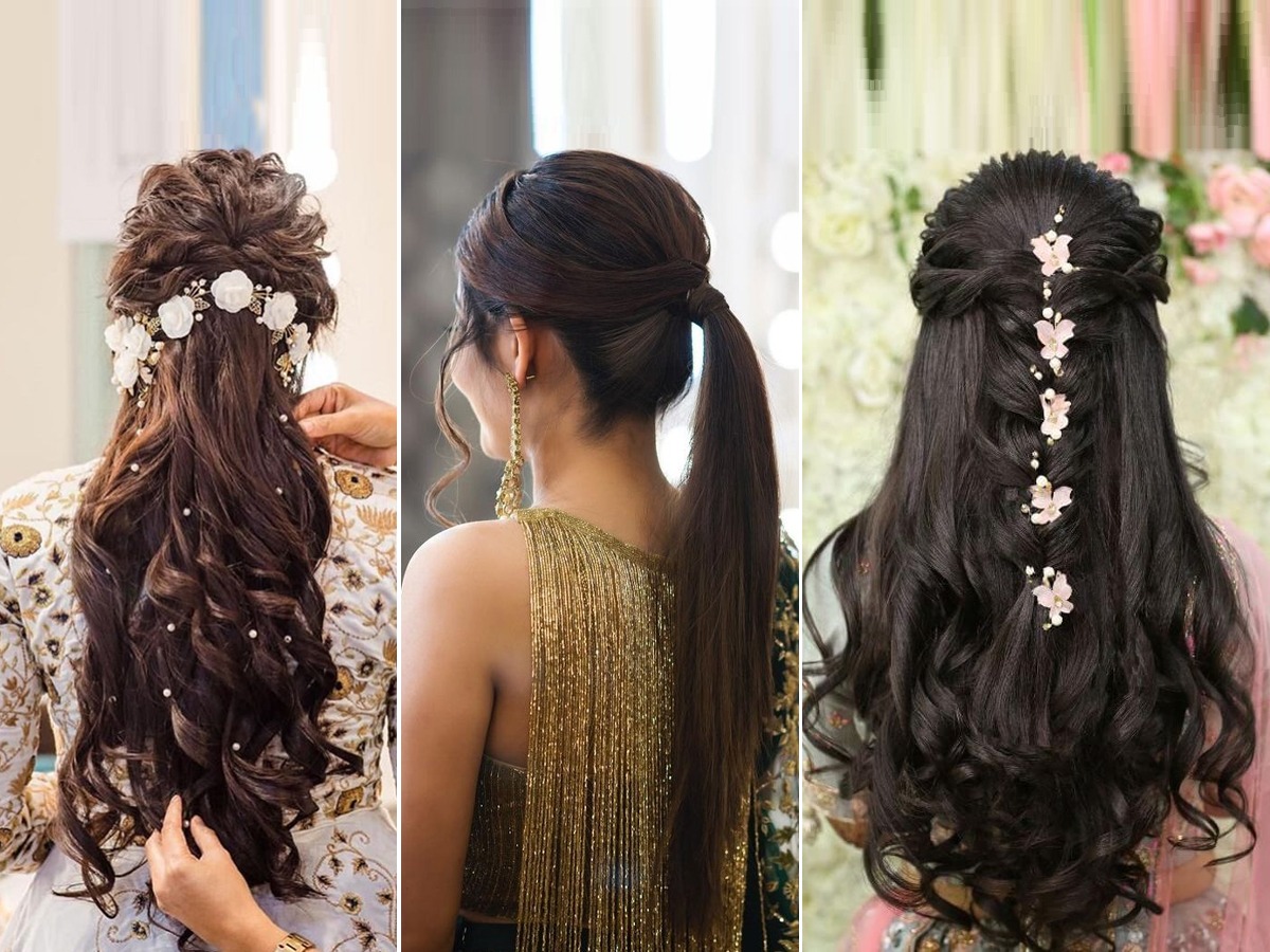 Some Quick and Easy Hairstyles For Navratri  StyleFundas