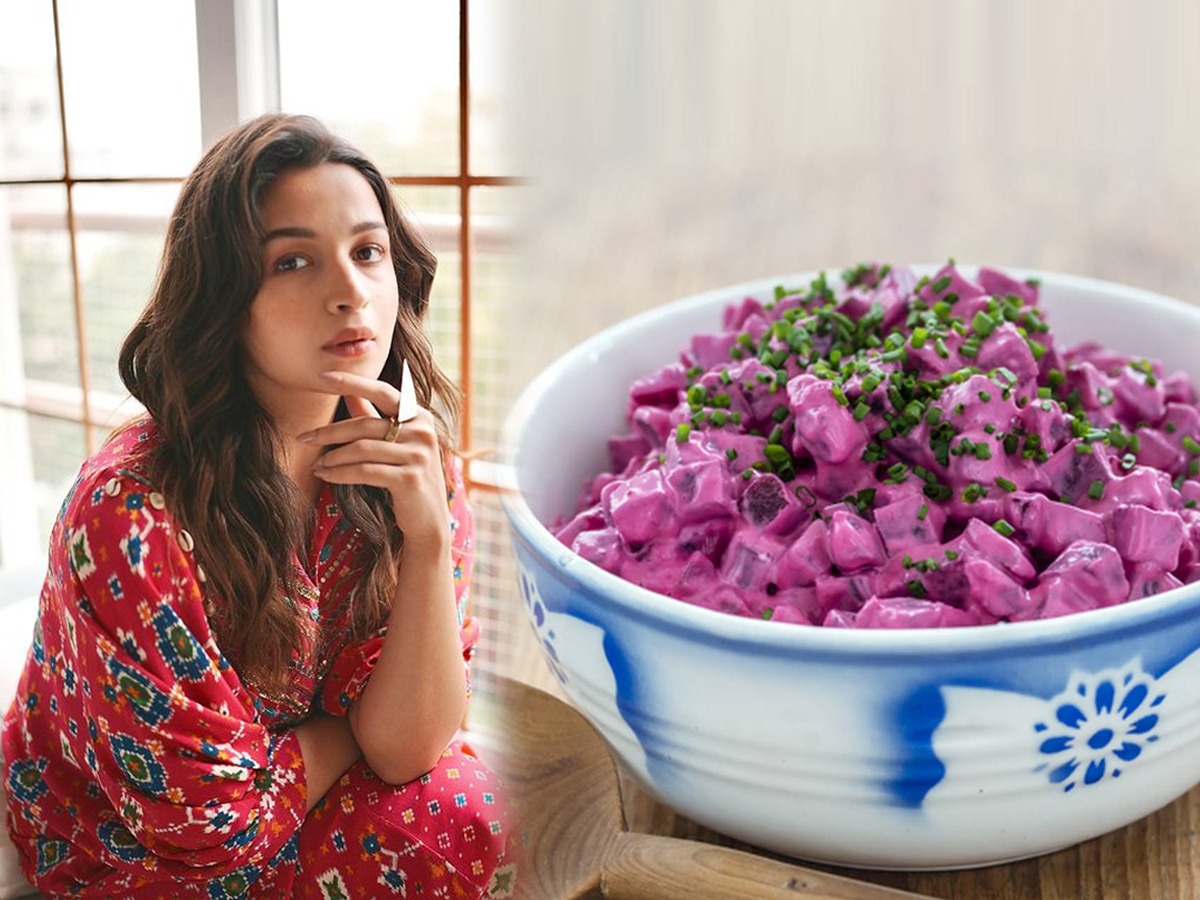 गरोदरपणात आलिया भट खात असलेल्या बिट सॅलेडची व्हायरल चर्चा; पाहा काय