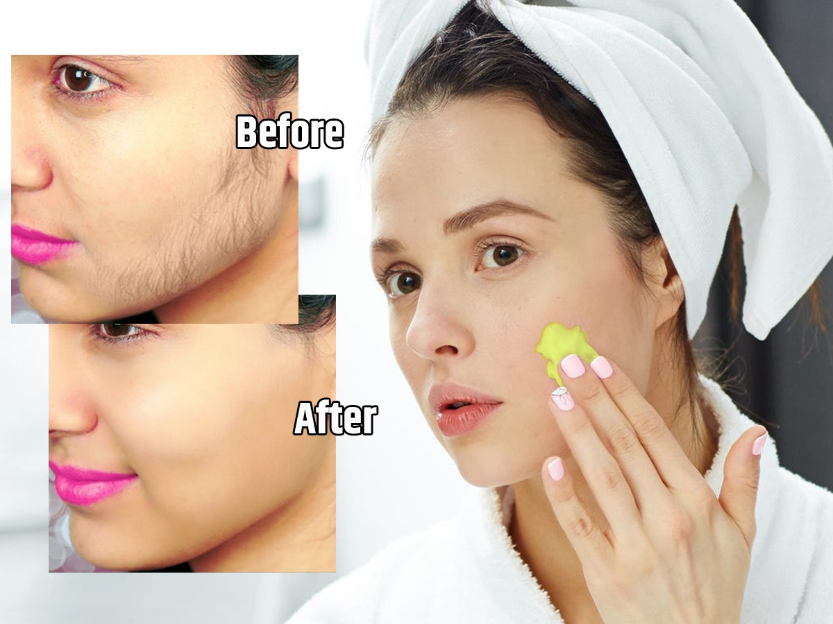 फेशियल हेअर काढून टाकण्यासाठी भन्नाट घरगुती उपाय, चेहरा होईल स्वच्छ