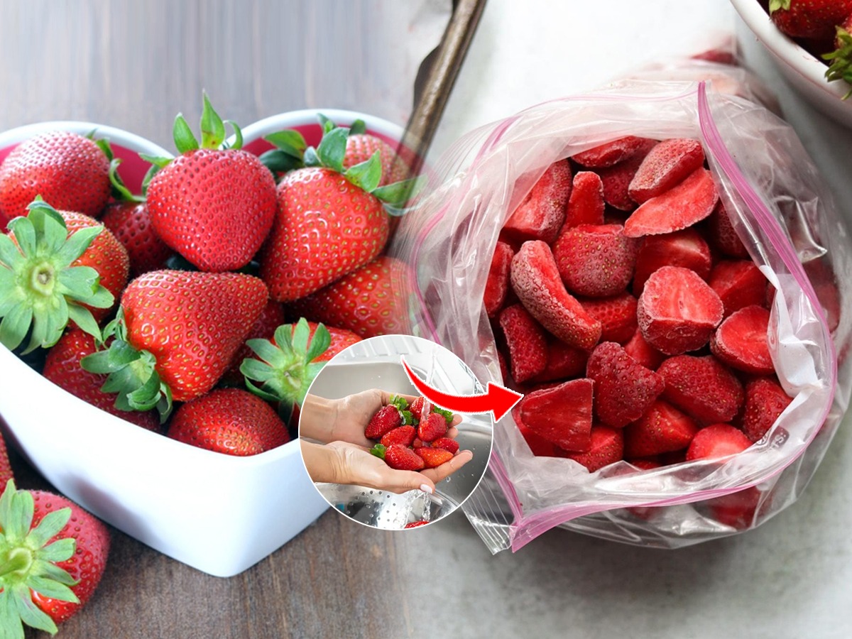String Strawberries आता वर्षभर खा स्ट्रॉबेरी, फ्रिजमध्ये वर्षभर स्ट्रॉबेरी साठवून ठेवण्याची ...
