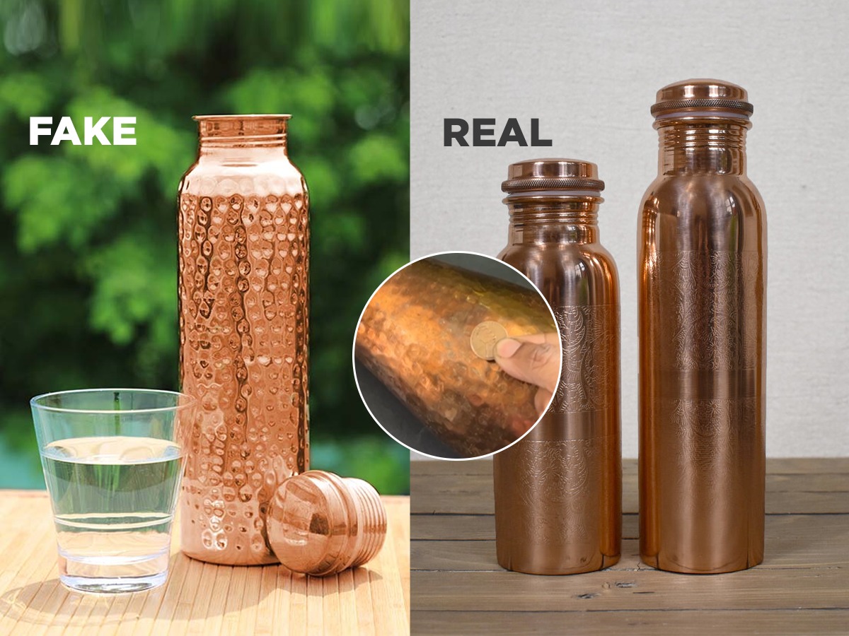 पाणी पिण्यासाठी तांब्याची बाटली घ्यायचीय पण तांबेच आहे की भलताच धातू? ४