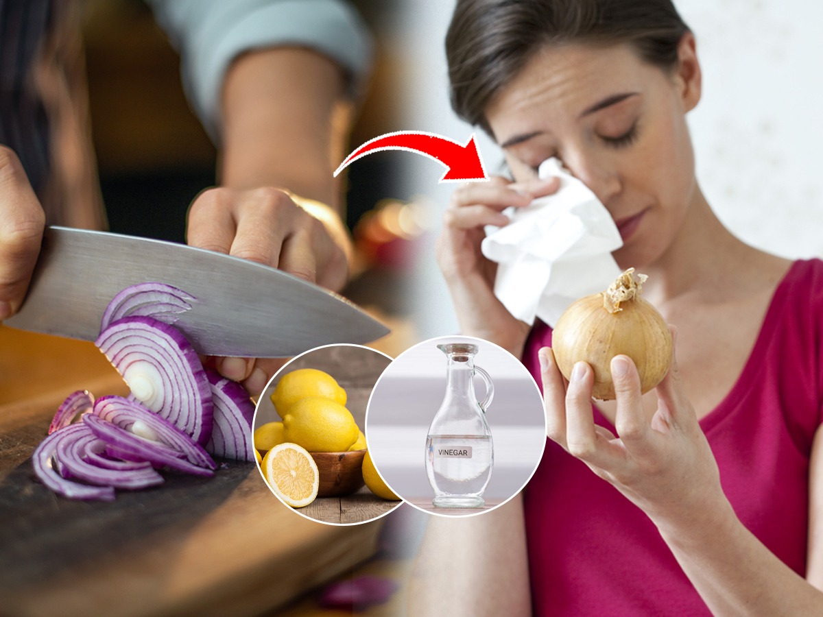 कांदा चिरताना डोळ्यातून घळाघळा पाणी येतं? ५ उपाय, कांदा रडवणार नाही