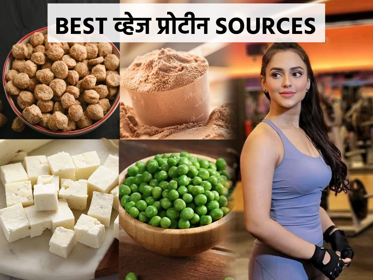 जेवणात प्रोटिन हवंय? ६ व्हेज पदार्थ खा, मसल्स मजबूत होतीलफिट दिसाल Marathi News Top Veg