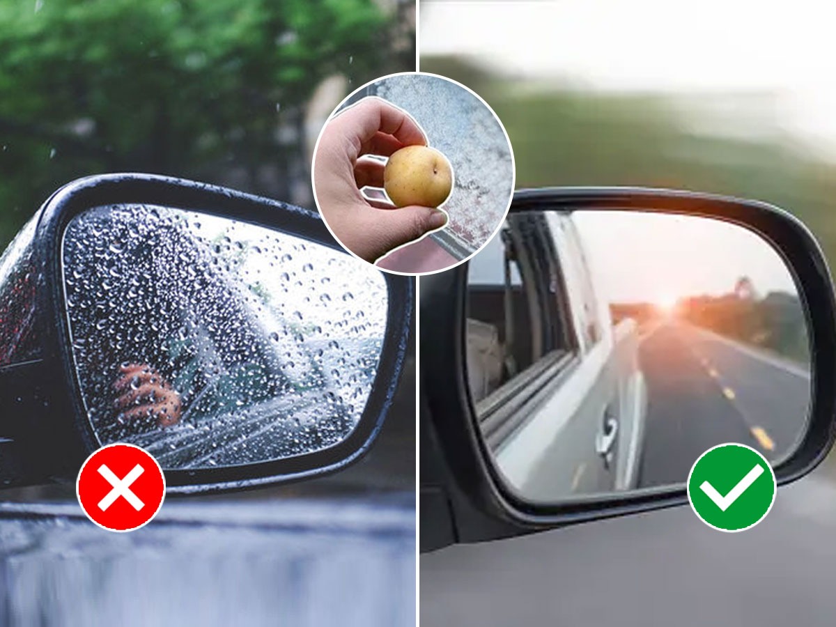 सतत पडणाऱ्या पावसामुळे गाडीच्या काचा, आरसे यातून धुरकट दिसते ? १ सोपा उपाय... Marathi News