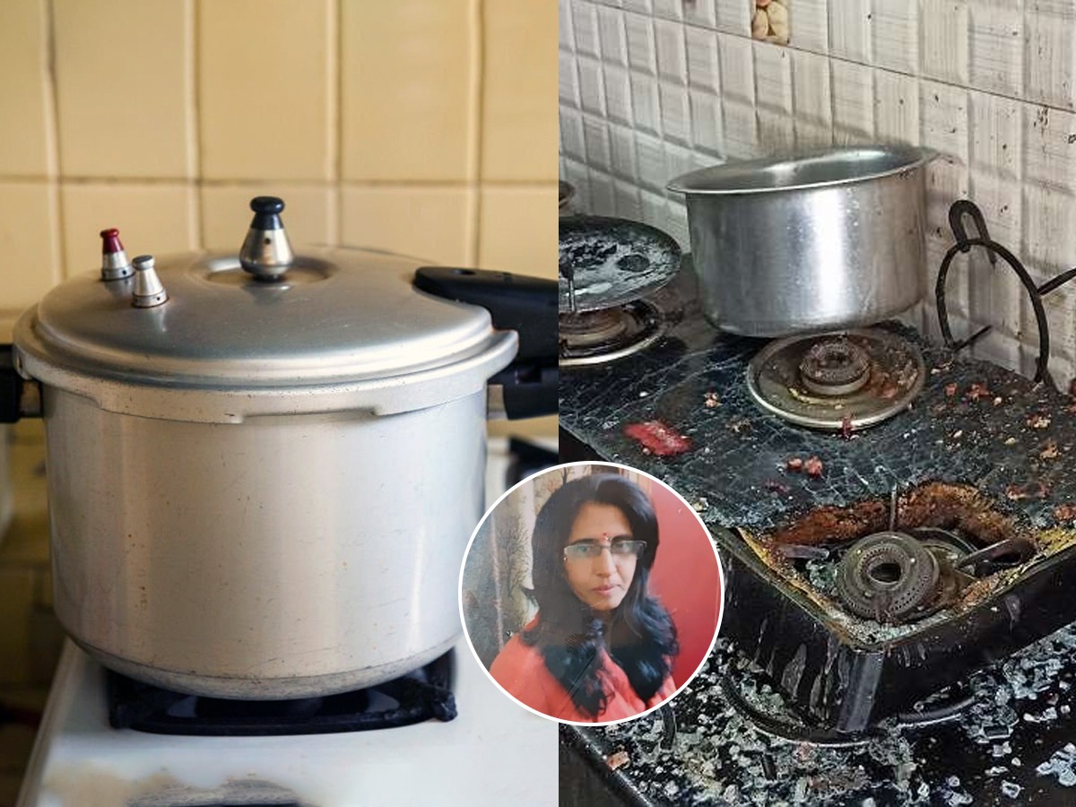 कुकरचा स्फोट झाल्याने महिलेचा मृत्यू; तुमच्याही घरातली शिट्टीगॅसगेट