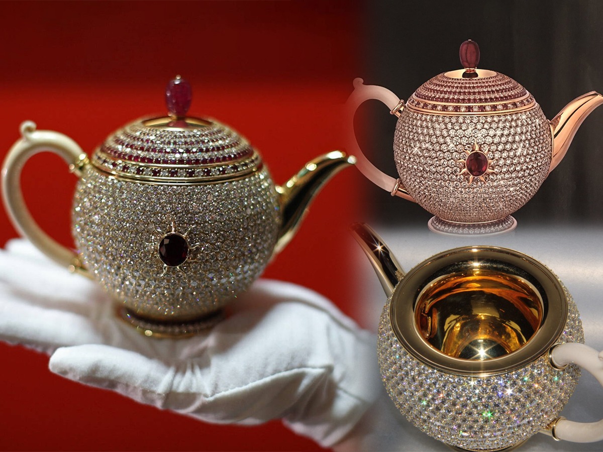 अबब! चहापेक्षा किटली महाग पण किती? २४ कोटी रुपयांच्या चहाच्या