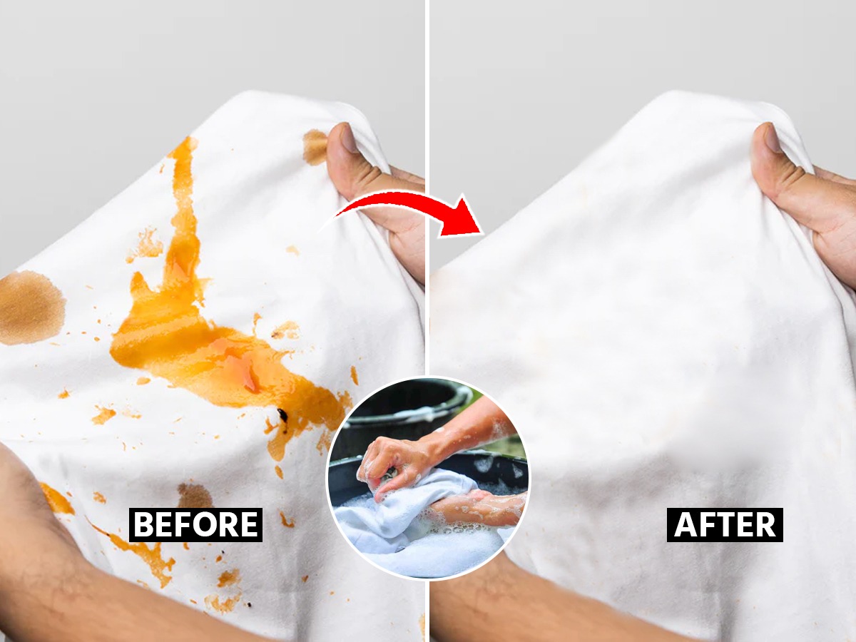 पांढरे कपडे धुवून धुवून पिवळट पडले? एक भन्नाट ट्रिक धुतल्याक्षणी
