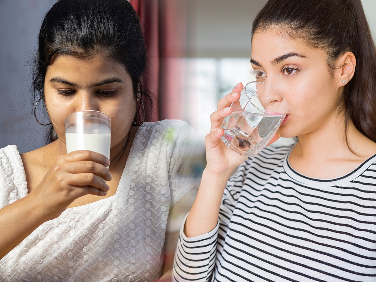 दूध पिण्यापूर्वी किंवा प्यायल्यानंतर लगेच पाणी पिणे आरोग्यासाठी चांगले की वाईट ? Marathi News