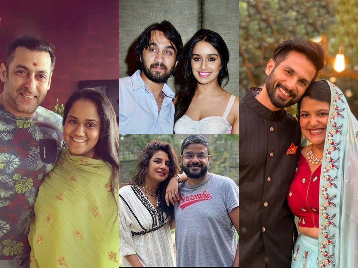 एकमेकांवर जीवापाड प्रेम करणाऱ्या ‘स्टार’ भाऊ-बहिणींच्या जोड्या; पाहा ...
