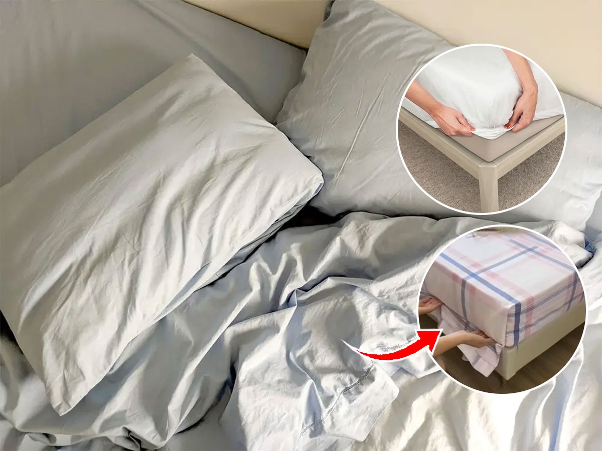 बेडवर टाकलेलं बेडशीट २ दिवसांतच चुरगळतं? २ उपाय, बेडशीट राहील इस्त्री