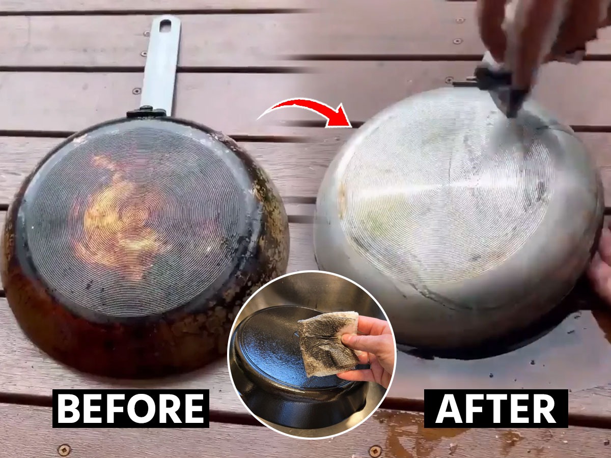 नॉनस्टीक तवा कळकट, चिकट झालाय? ४ उपाय, ५ मिनिटांत स्वच्छ होईल तवादिसेल