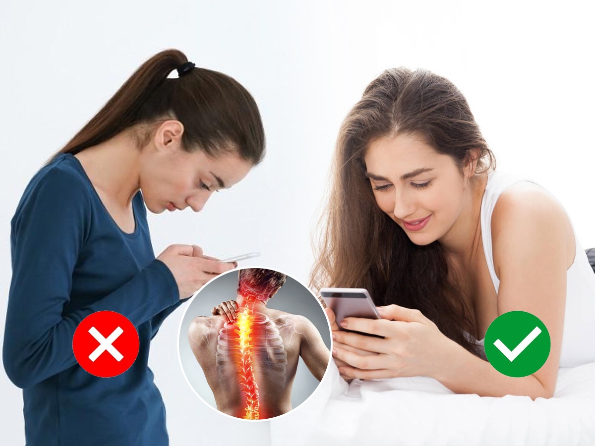 Scrolling Posture तुम्हाला माहिती आहे का टाईमपास म्हणून मोबाईल बघत असताना कसं बसावं ...