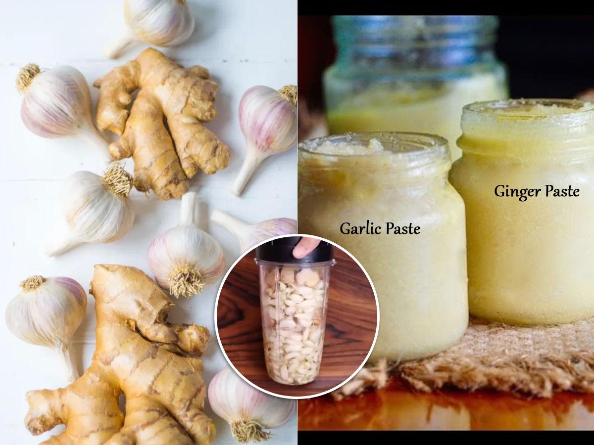 विकतसारखी घट्ट आलंलसूण पेस्ट घरी करण्याची सोपी पद्धत; १ वर्ष टिकेल
