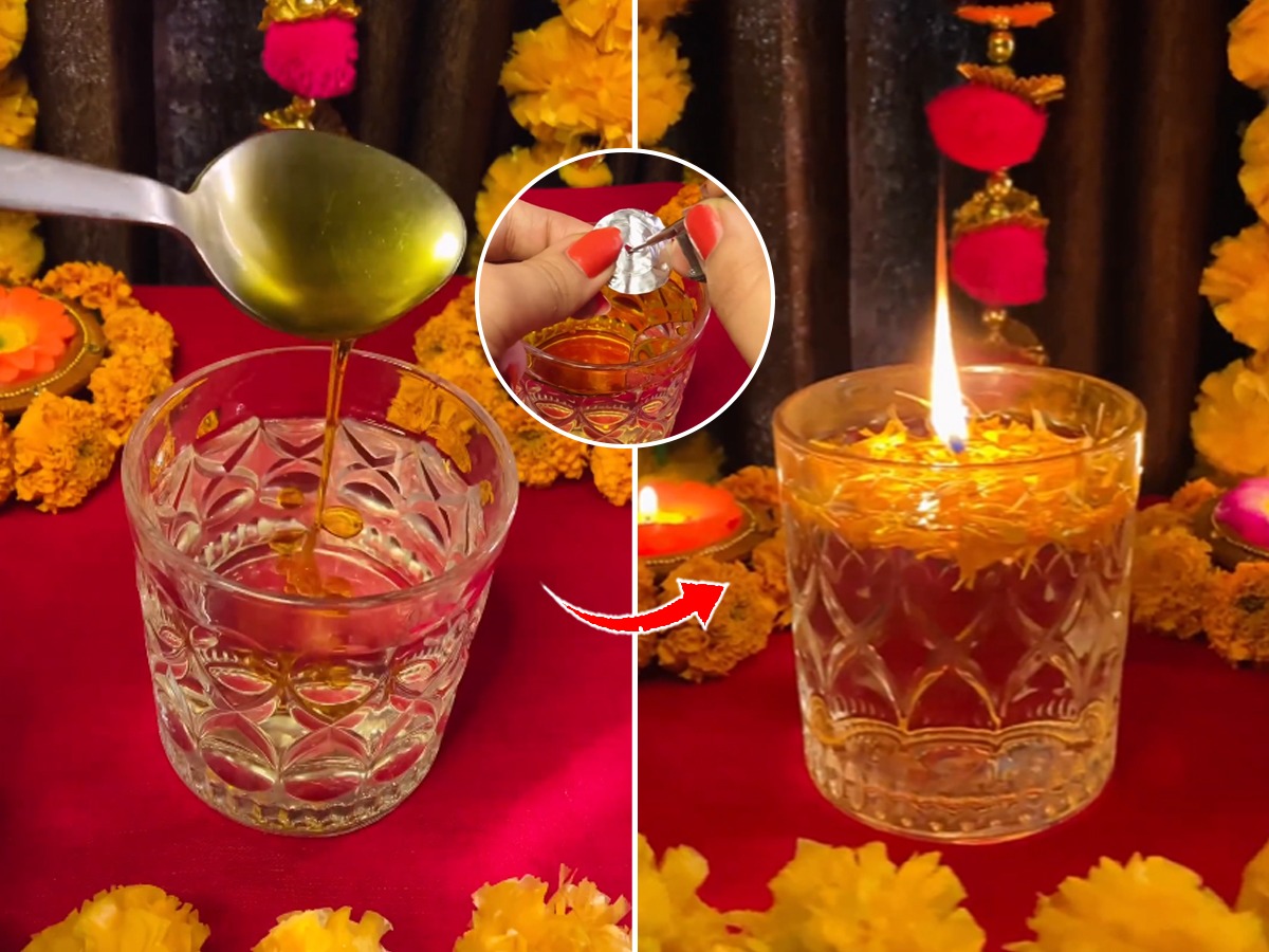 घरच्याघरी फक्त ५ रुपयांत तयार करा पाण्यावर तरंगणारे सुंदर दिवे, दिवाळीत