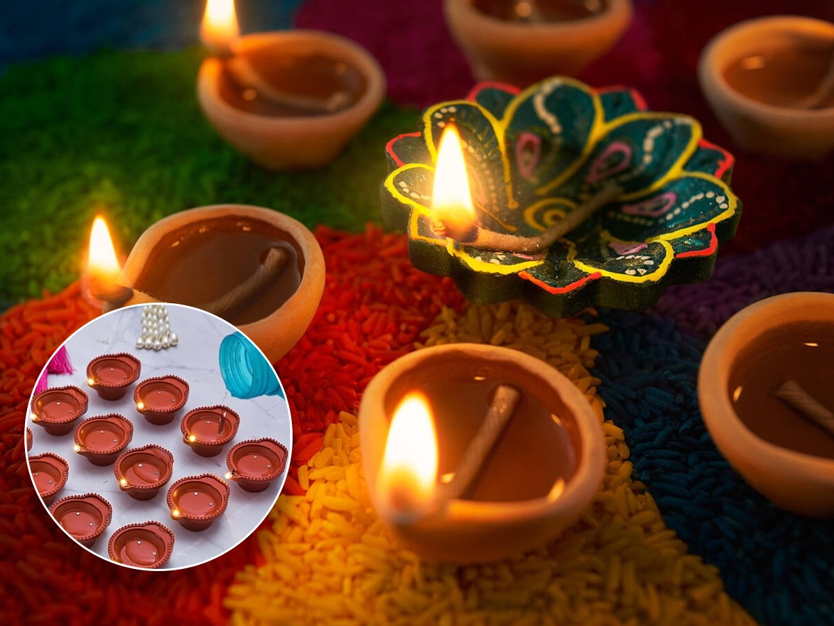 कमीत कमी तेलात उजळतील दिवाळीत दिवे, खरे नाही वाटणार लावा पाण्यातले दिवे