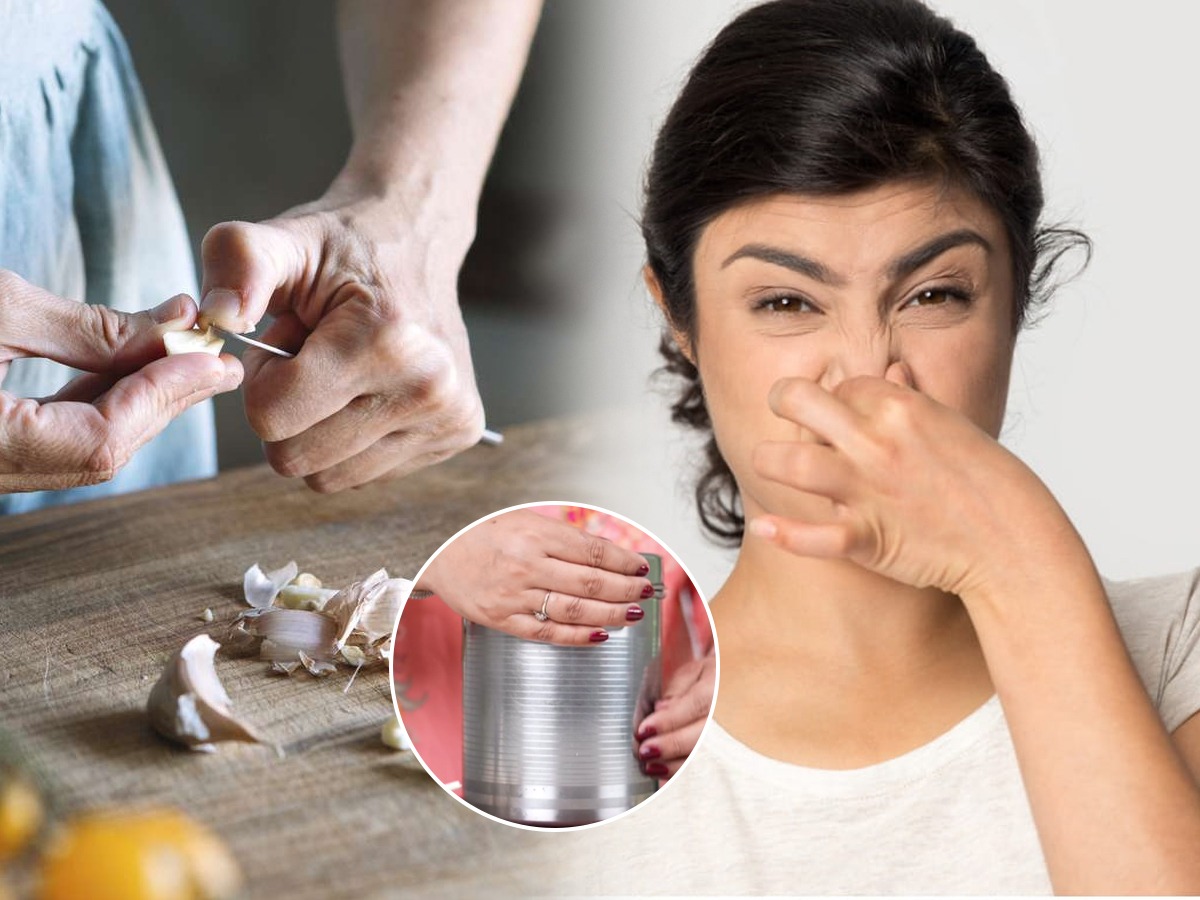 लसूण कांदा चिरला की हाताला उग्र वास येतो ? ६ उपाय कांदा लसणाचा वास