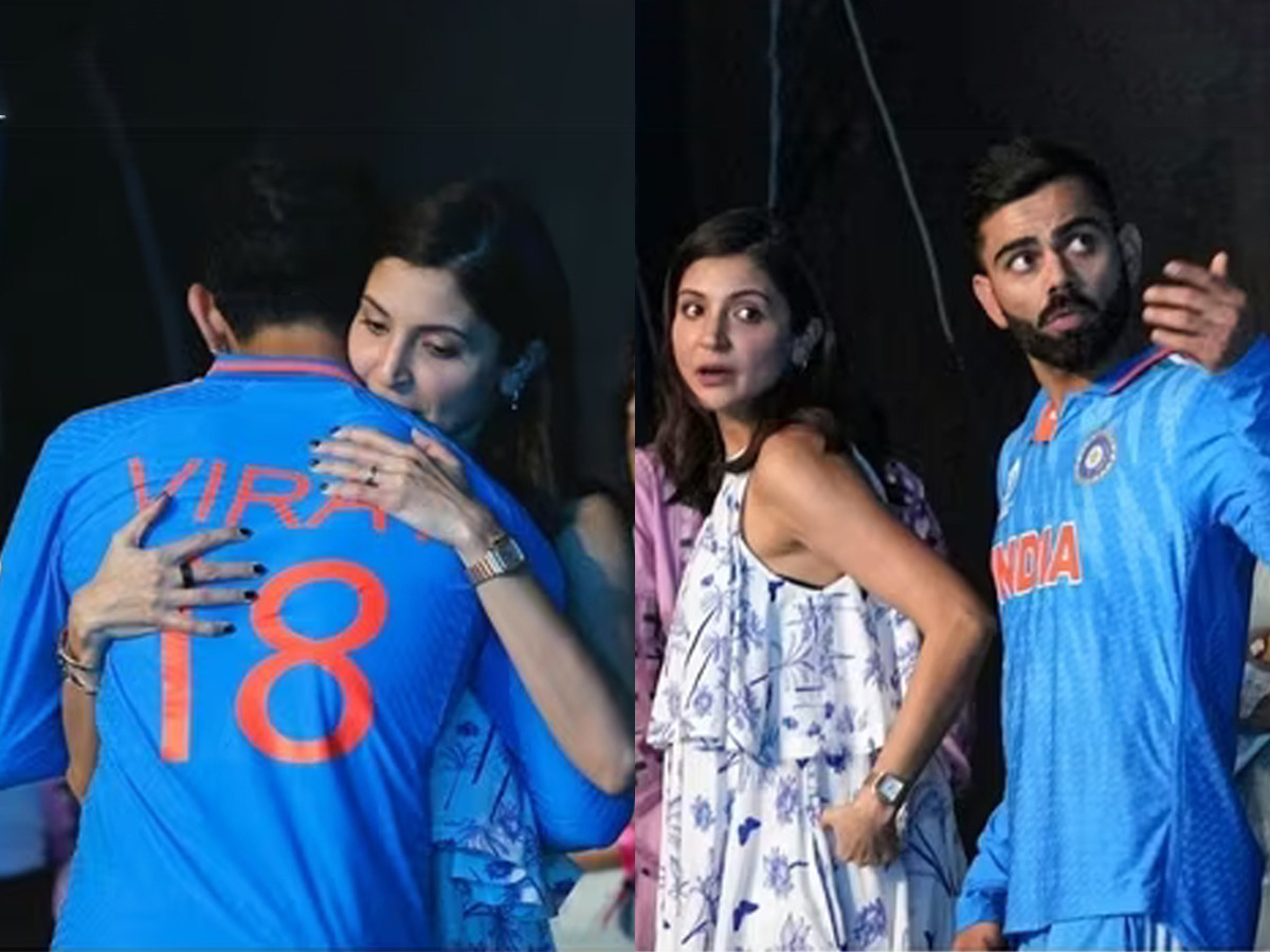 Anushka Sharma wore dress for the world cup final match was at affordable price, it cost Rs 7k | Anushka Sharma is being trolled for wearing a cheap gown in the World Cup final match! Look at the price of her gown...