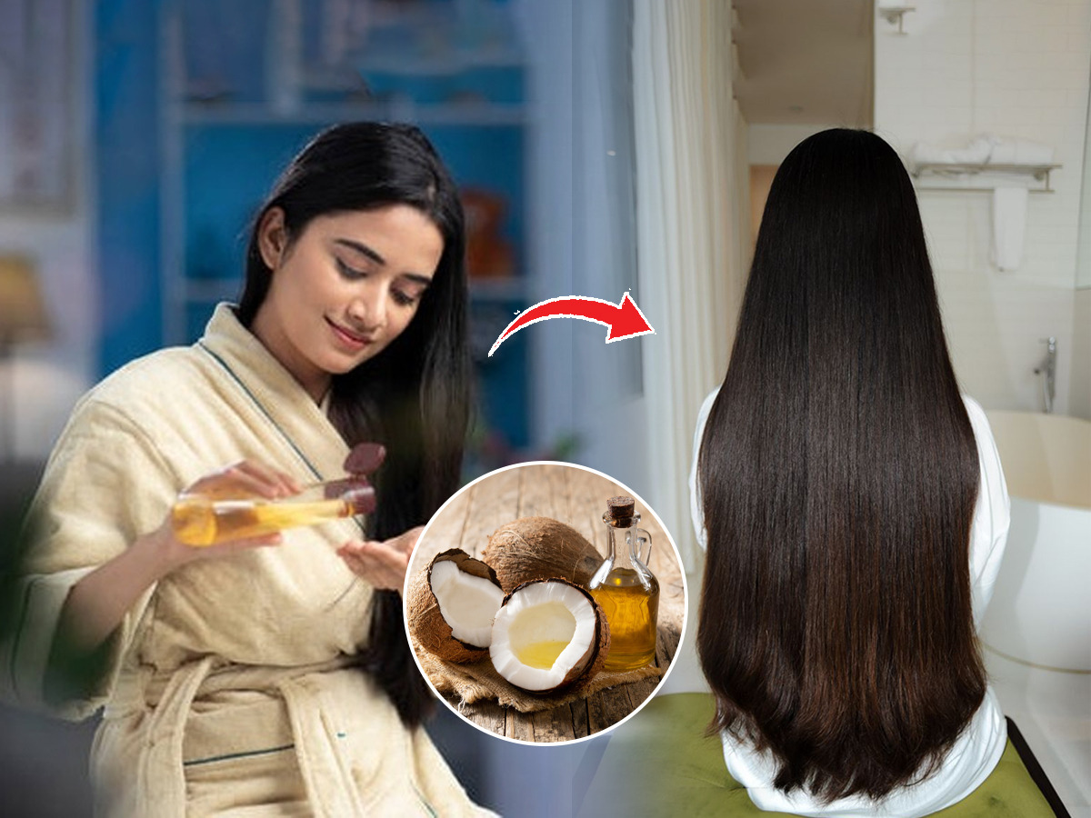 कंगवा फिरवताच फरशीवर केसच केस..खोबरेल तेलात मिसळा ५ रुपयाची १ गोष्ट