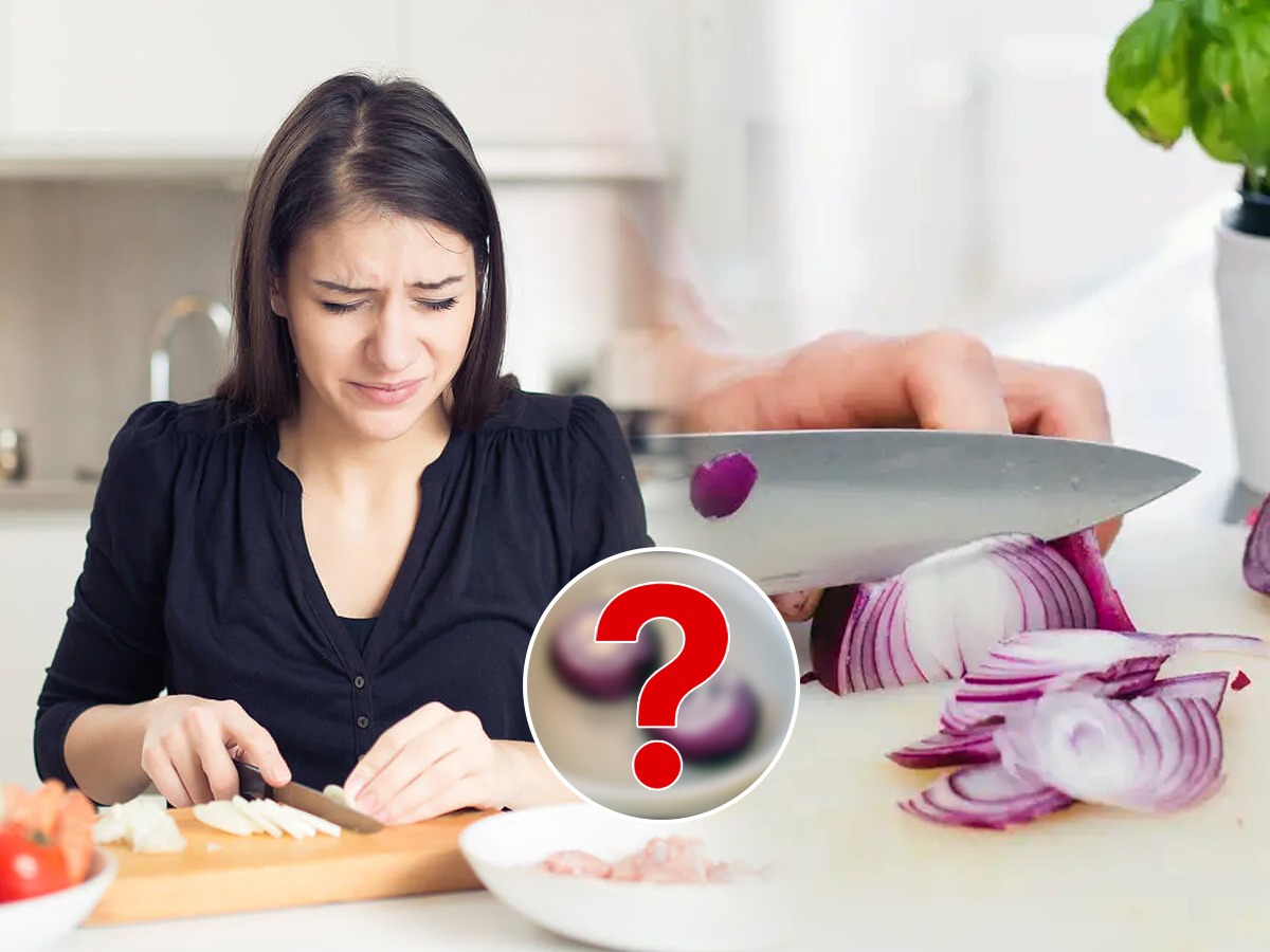 कांदा चिरताना डोळ्यातून पाण्याच्या धारा? कांदा चिरताना ३ प्रकारच्या