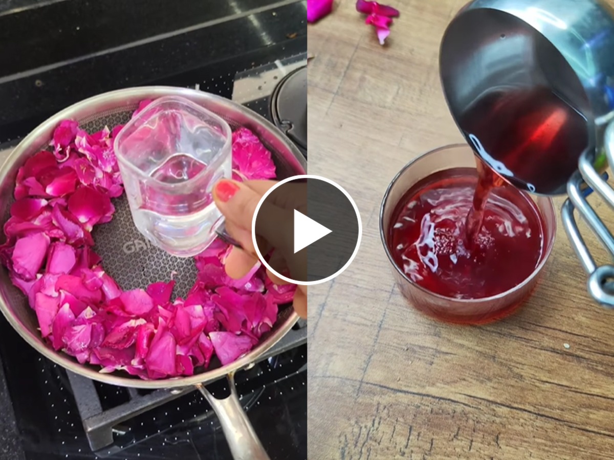 फक्त अर्ध्या तासात करता येतं विकतपेक्षा जास्त सुगंधी, शुद्ध गुलाब पाणी