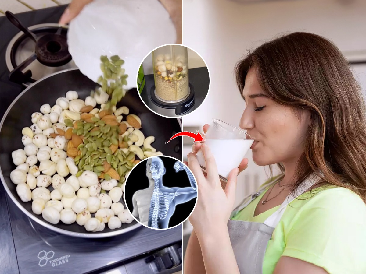 कपभर दुधात मिसळा 'एक' स्वस्तात मस्त पावडर, ठणकणाऱ्या हाडांसाठी खास औषध