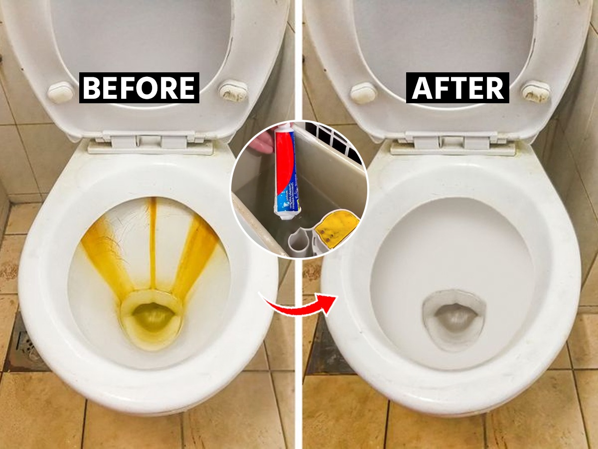 वारंवार टॉयलेट घासण्याची गरजच नाही १ सोपा उपाय न घासताही टॉयलेट राहील