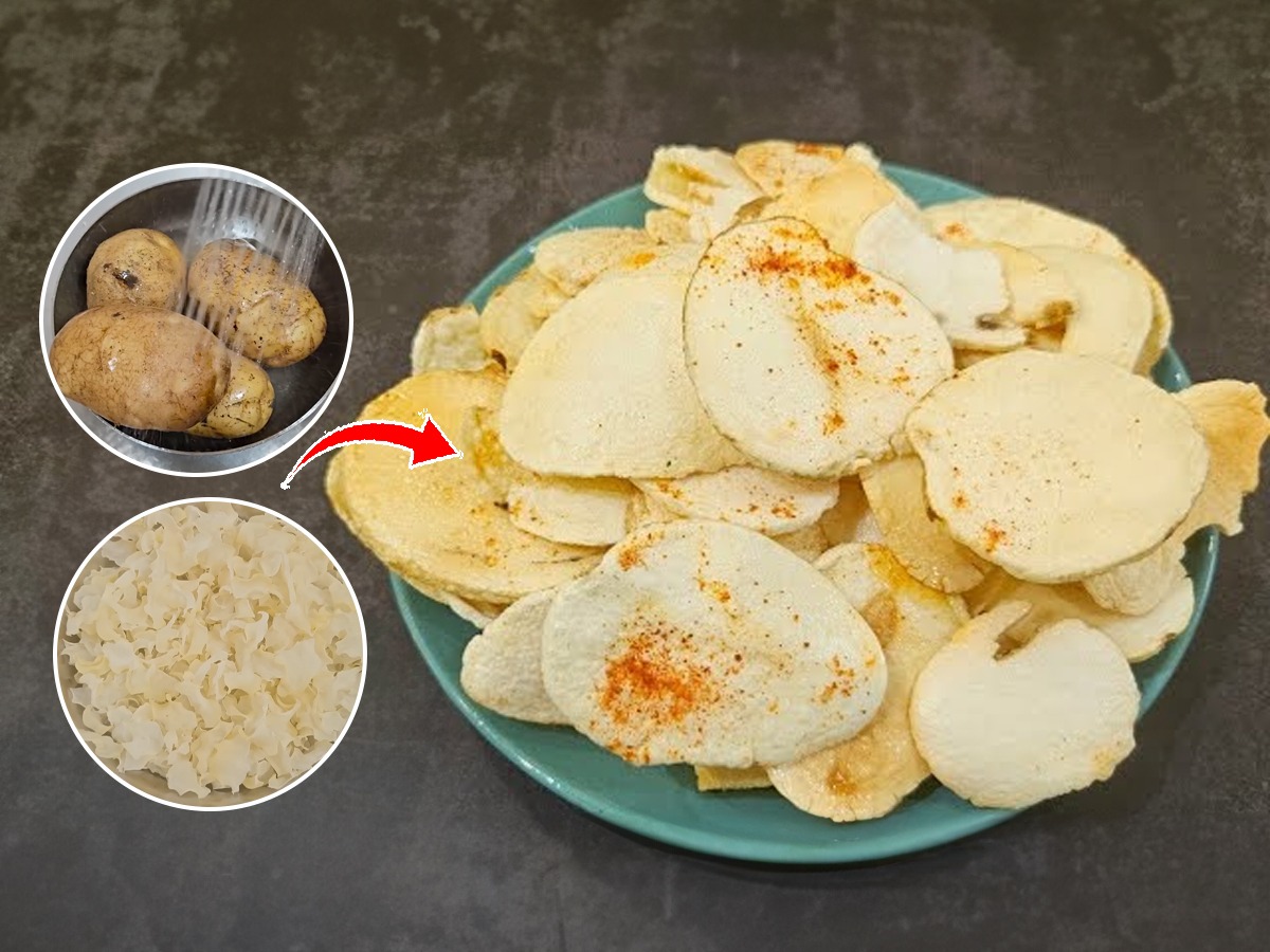 बटाट्याचे चिप्स लालसर काळे पडतात?८ खास टिप्स, पांढरेशुभ्र होतील वेफर्सवर्षभर टिकतील Marathi