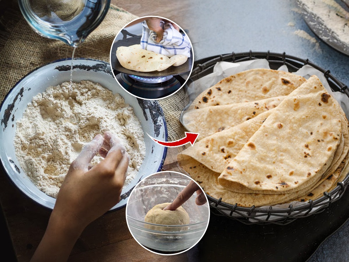 फ्रिजमध्ये ठेवलेल्या कणकेच्या पोळ्या वातड- काळपट होतात? ३ टिप्स, पोळ्या ...