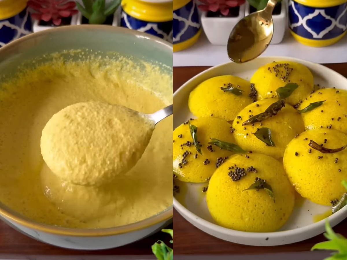 How Idli Rava Is Made नाश्त्यासाठी ५ मिनिटांत करा इंस्टंट रवा इडली; मऊ- जाळीदार इडली-सोपी ...