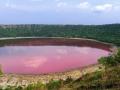 ... म्हणून लोणारचे पाणी झाले गुलाबी, रिसर्च संस्थेचा अहवाला आला - Marathi News | Lonar water turned pink due to Haloarcia microorganism | Latest nagpur News at Lokmat.com
