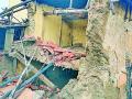 संततधार पावसामुळे शंकरपूर येथील अनेक घरांची पडझड - Marathi News | Many houses in Shankarpur fall due to incessant rains | Latest chandrapur News at Lokmat.com