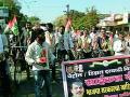 काँग्रेसचा सायकल मोर्चा - Marathi News | Congress cycle rally | Latest chandrapur News at Lokmat.com