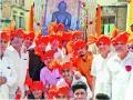 भगवान महावीरांचा महामस्तक अभिषेक - Marathi News | Lord Mahavir's grandmother Abhishek | Latest nashik News at Lokmat.com