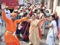 धुळे-मनुदेवी पायी यात्रेत २५० भाविक सहभागी - Marathi News | Dhule-Manudevi Period Yatra | Latest dhule News at Lokmat.com