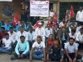 नगरपंचायत कर्मचारी संपावर - Marathi News | Nagar Panchayat employee strike | Latest nashik News at Lokmat.com