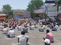 श्रमजीवी उतरले रस्त्यावर - Marathi News | Workers took to the streets | Latest nashik News at Lokmat.com