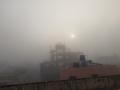 वणी शहरावर धुक्याची चादर - Marathi News |  Fog sheet on Wani city | Latest nashik News at Lokmat.com